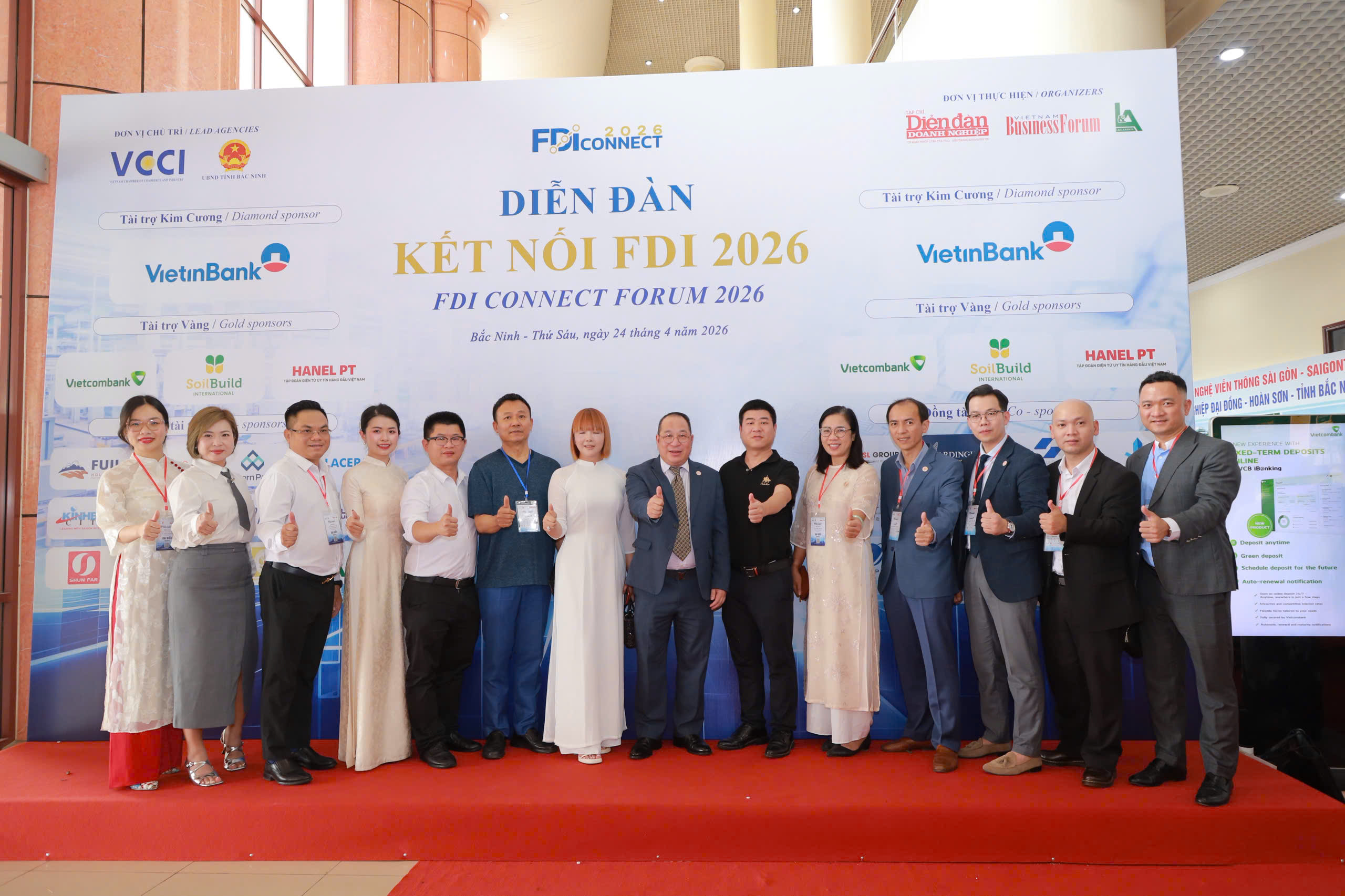 VCBC đồng hành FDI Connect 2026 tại Bắc Ninh, tăng cường kết nối doanh nghiệp Việt – Trung trong chuỗi cung ứng toàn cầu