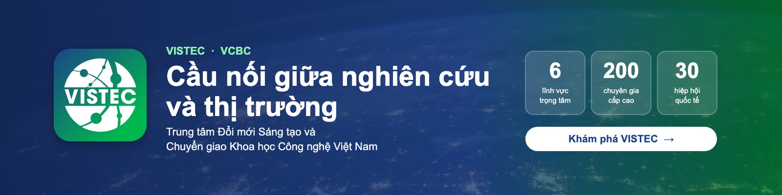 VISTEC – Cầu nối giữa nghiên cứu và thị trường