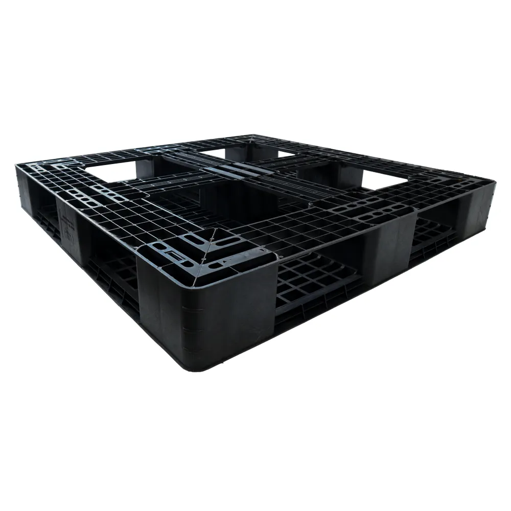 Pallet Nhựa Xuất Khẩu Màu Đen 1100x1000x125mm - VN02-PL