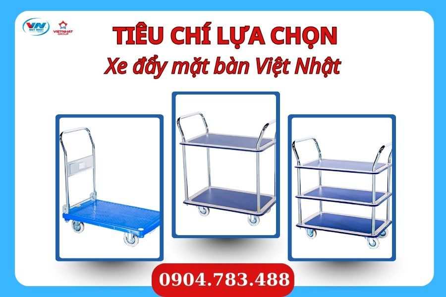 Top 5 Xe đẩy mặt bàn phổ biến nhất 2025