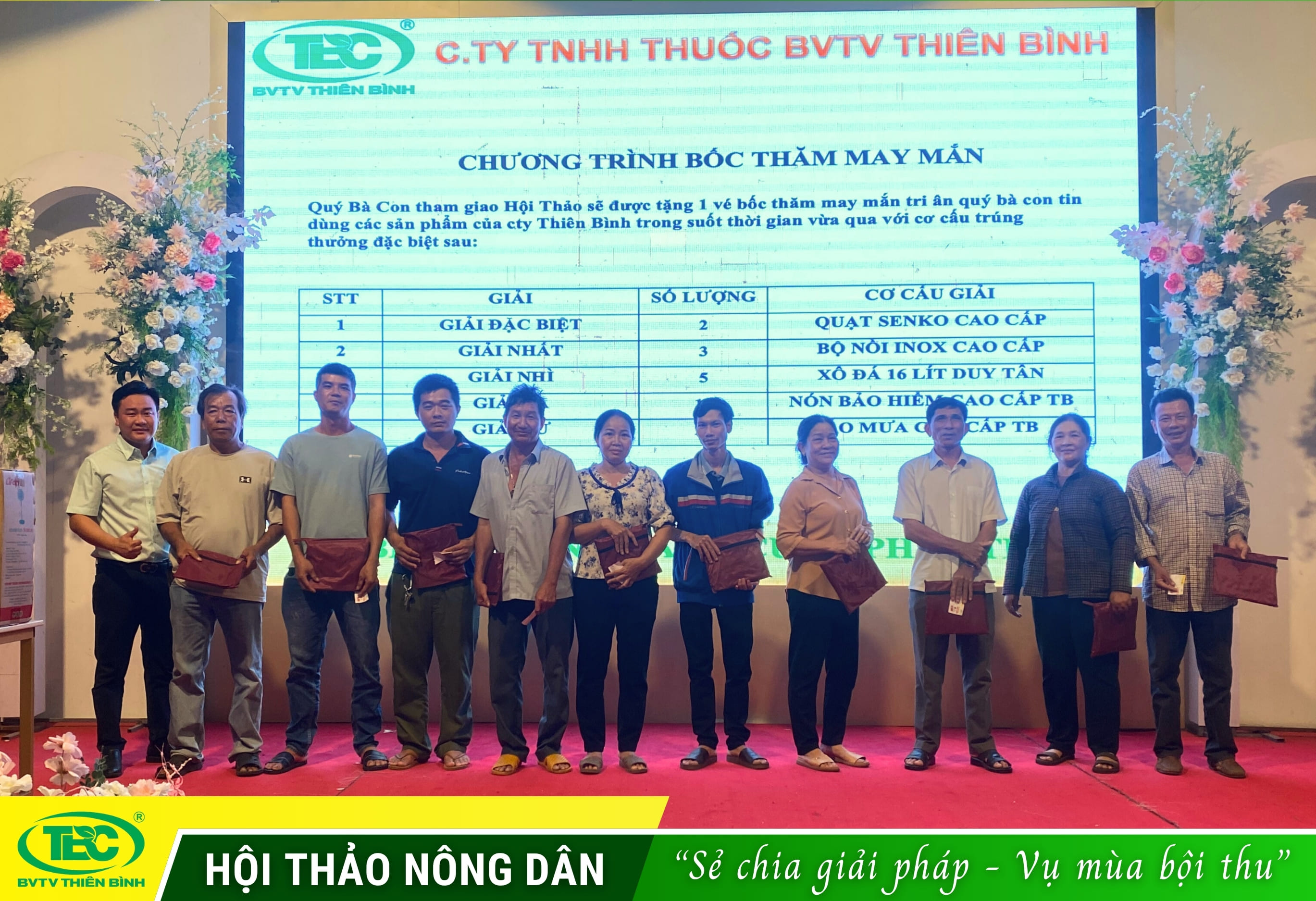 Giải tư - Áo mưa cao cấp Thiên Bình