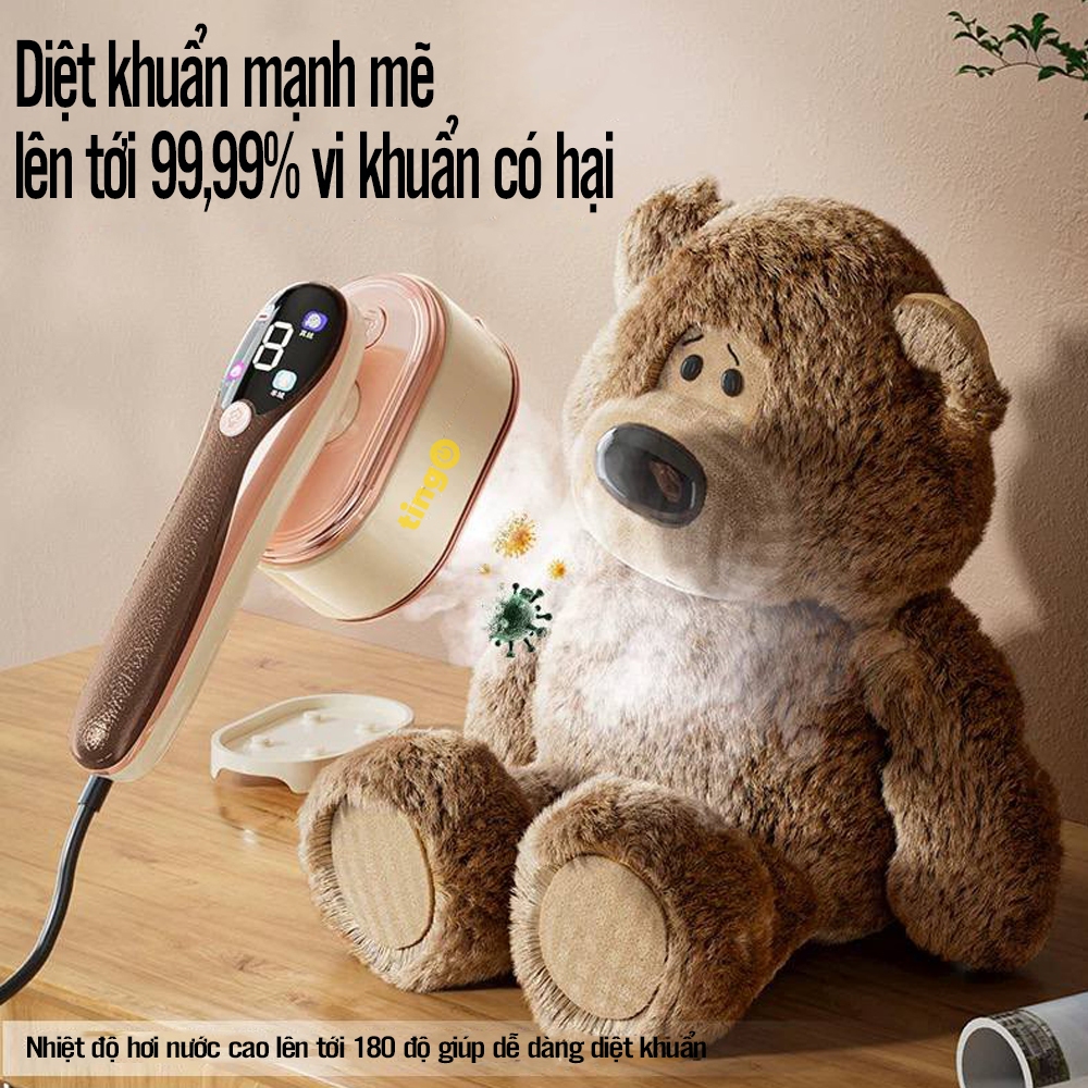 Bàn ủi mini du lịch TinGO 4in1 công suất 1200w mạnh mẽ nhỏ gọn xoay tay cầm mang đi công tác