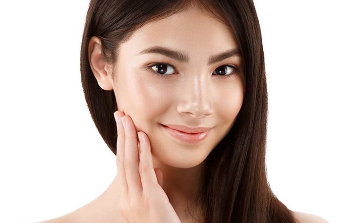 Da sáng và đều màu sau khi dùng Astaxanthin
