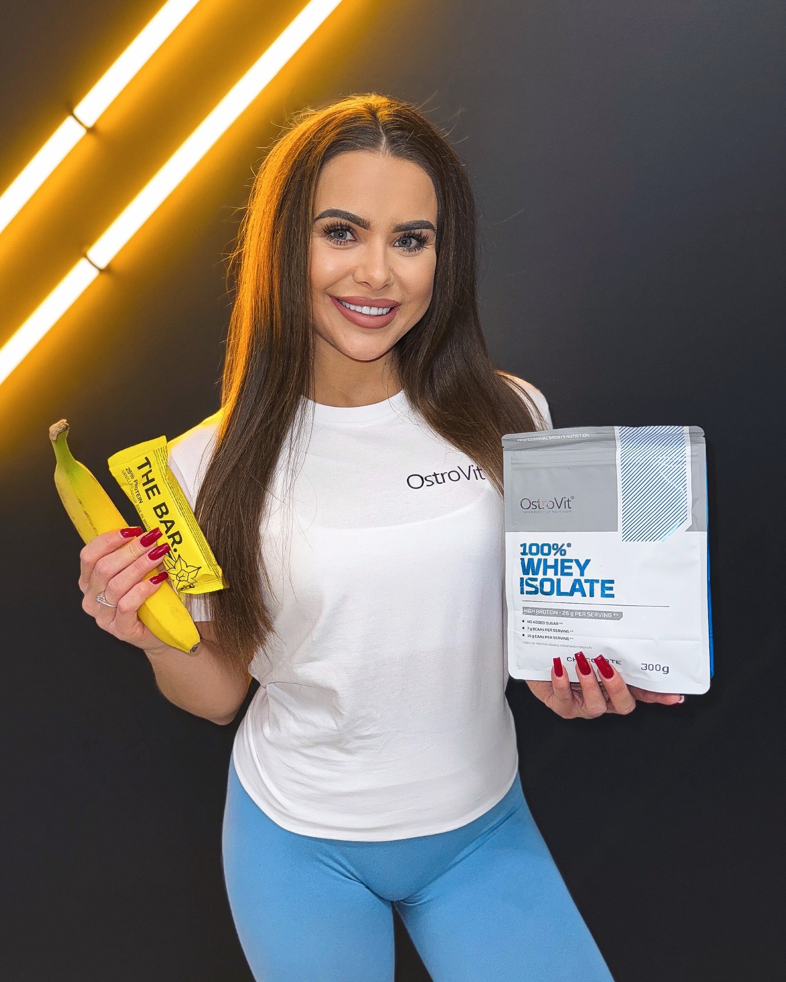 OstroVit Whey Protein hỗ trợ phục hồi và xây cơ
