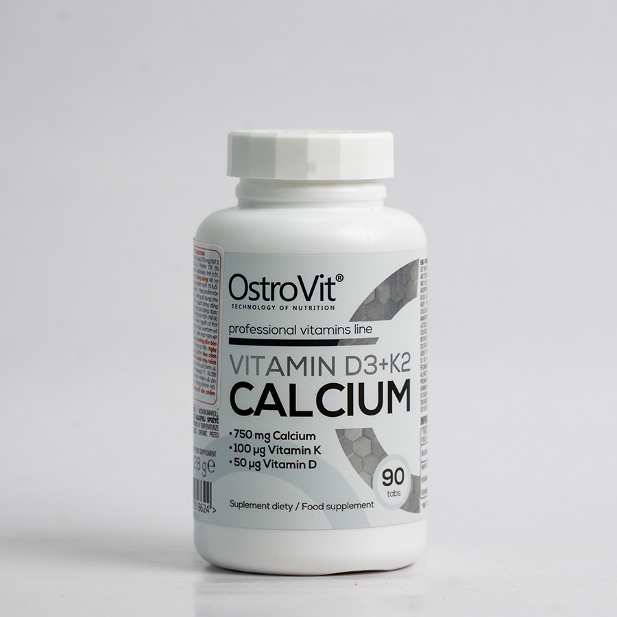 Ostrovit Vitamin D3+K2 Calcium (90 Viên)