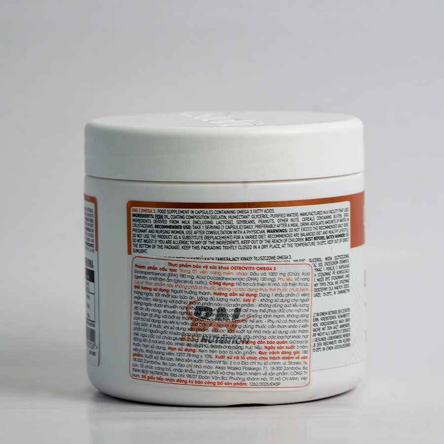 Ostrovit Omega 3 (180 Viên)