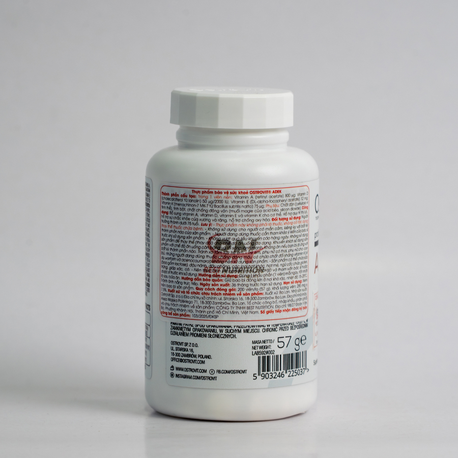 Ostrovit Vitamin ADEK (200 Viên)