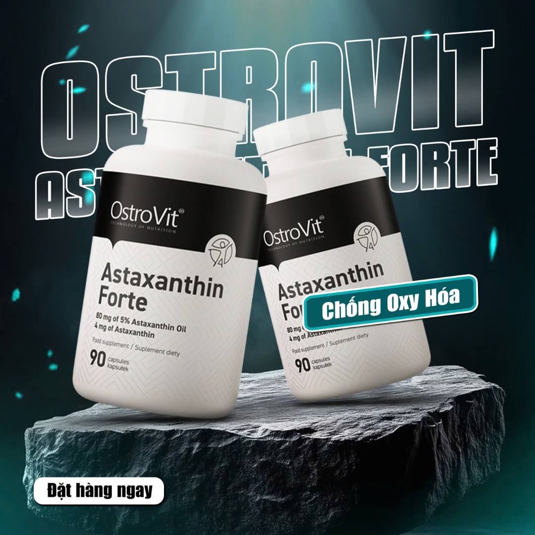 Ostrovit Astaxanthin Forte (90 Viên)