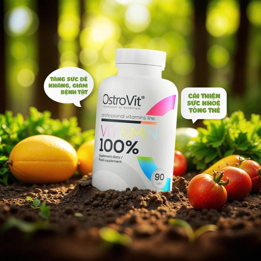Ostrovit Vit&Min 100% (90 Viên)