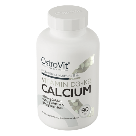 Ostrovit Vitamin D3+K2 Calcium (90 Viên)