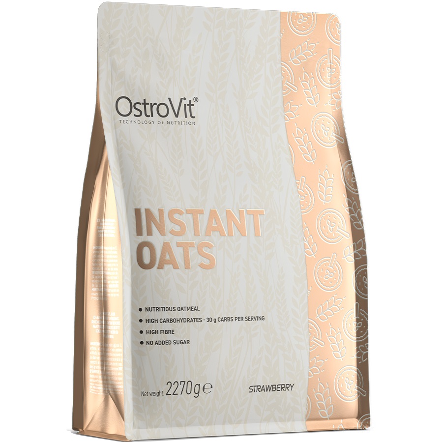 OstroVit Instant Oat Flakes (2.27kg, Bột Yến Mạch Uống Liền)