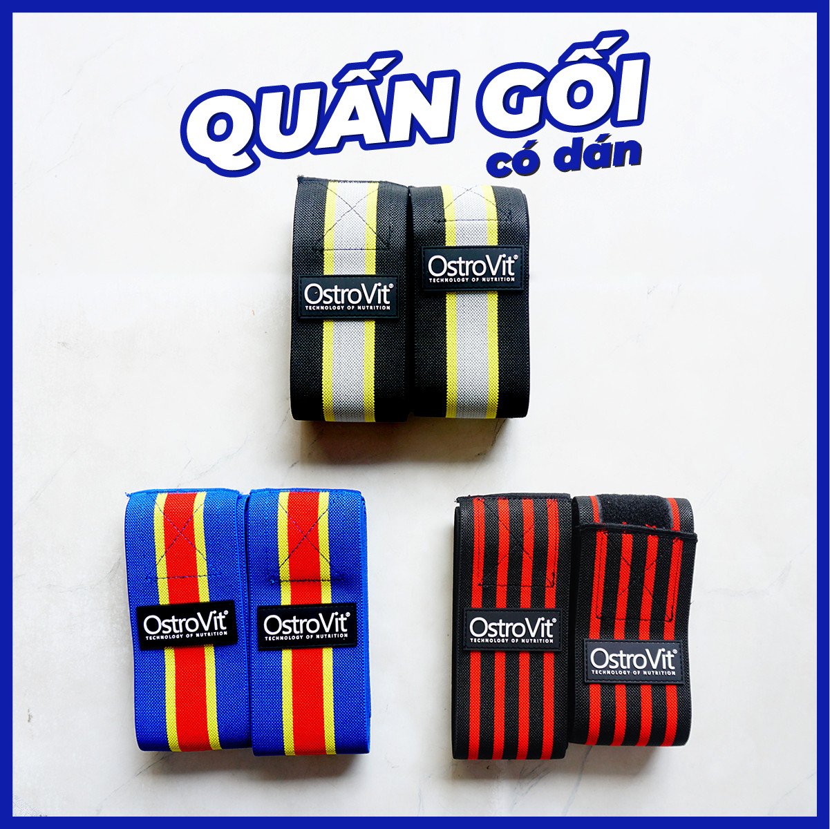 PK Quấn Gối Loại Dán (1 Cặp)