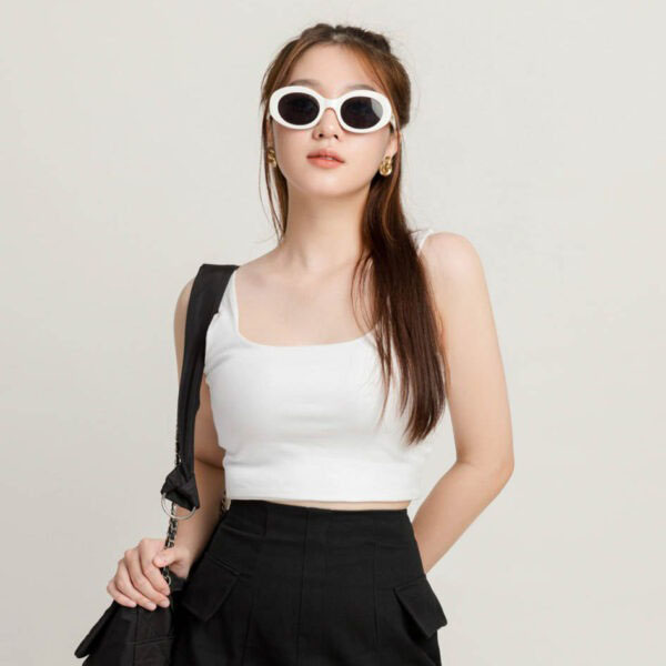 Áo Croptop 2 dây bản to
