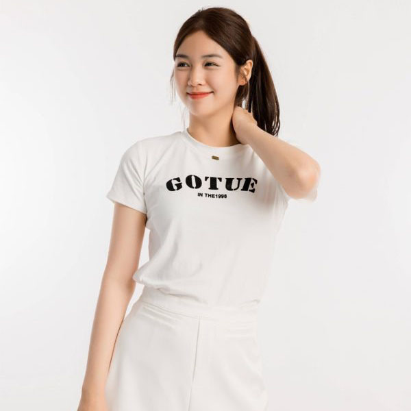 Áo thun nữ Croptop cổ tròn