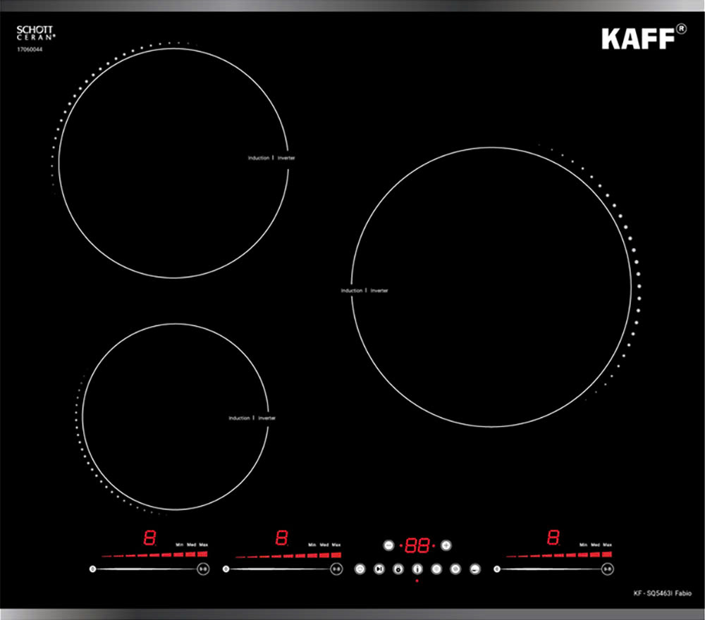Bếp 3 từ KAFF KF-SQ5463I Fabio
