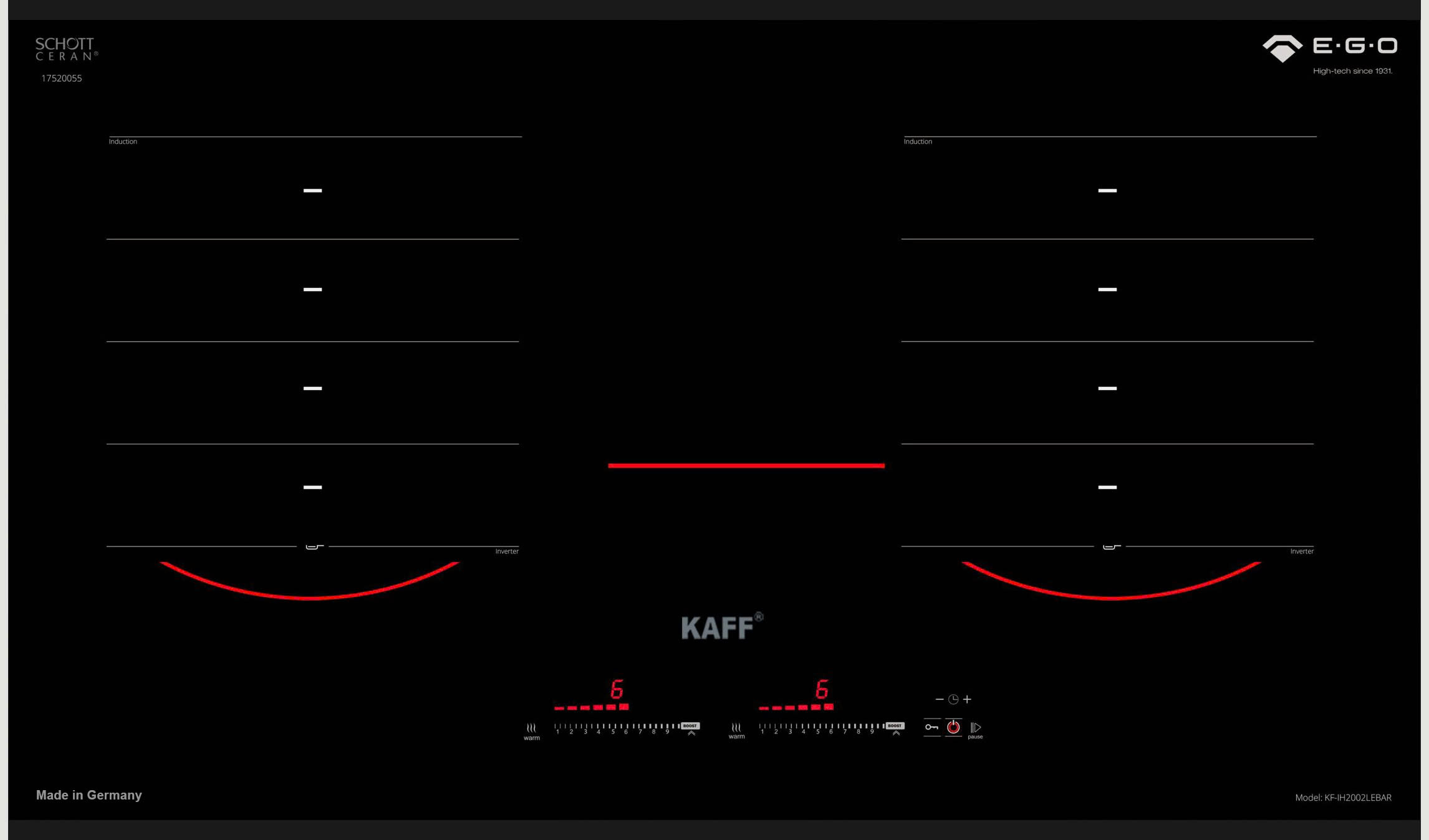 Bếp Từ  KAFF KF-IH2002LeBar