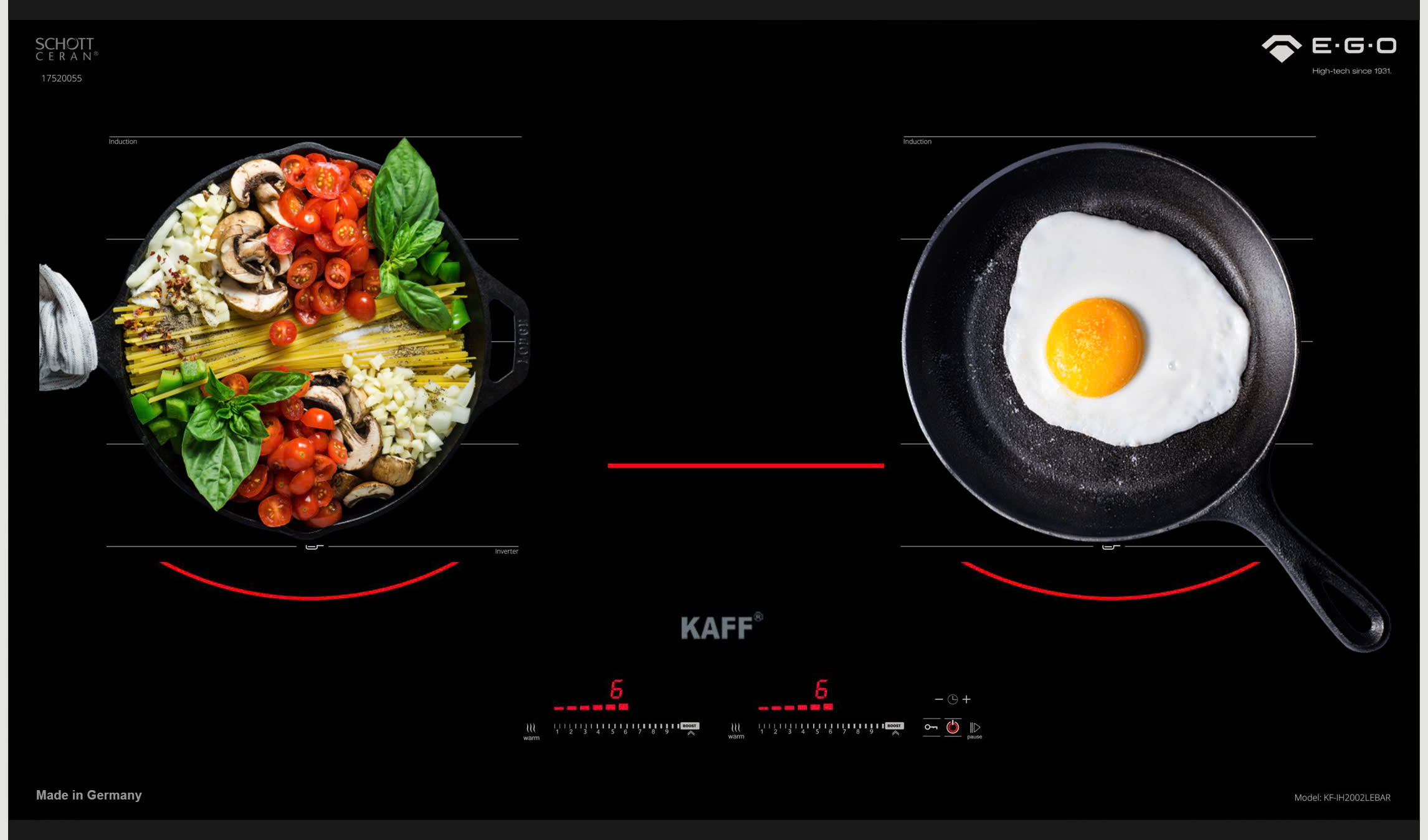 Bếp Từ  KAFF KF - ROTE55