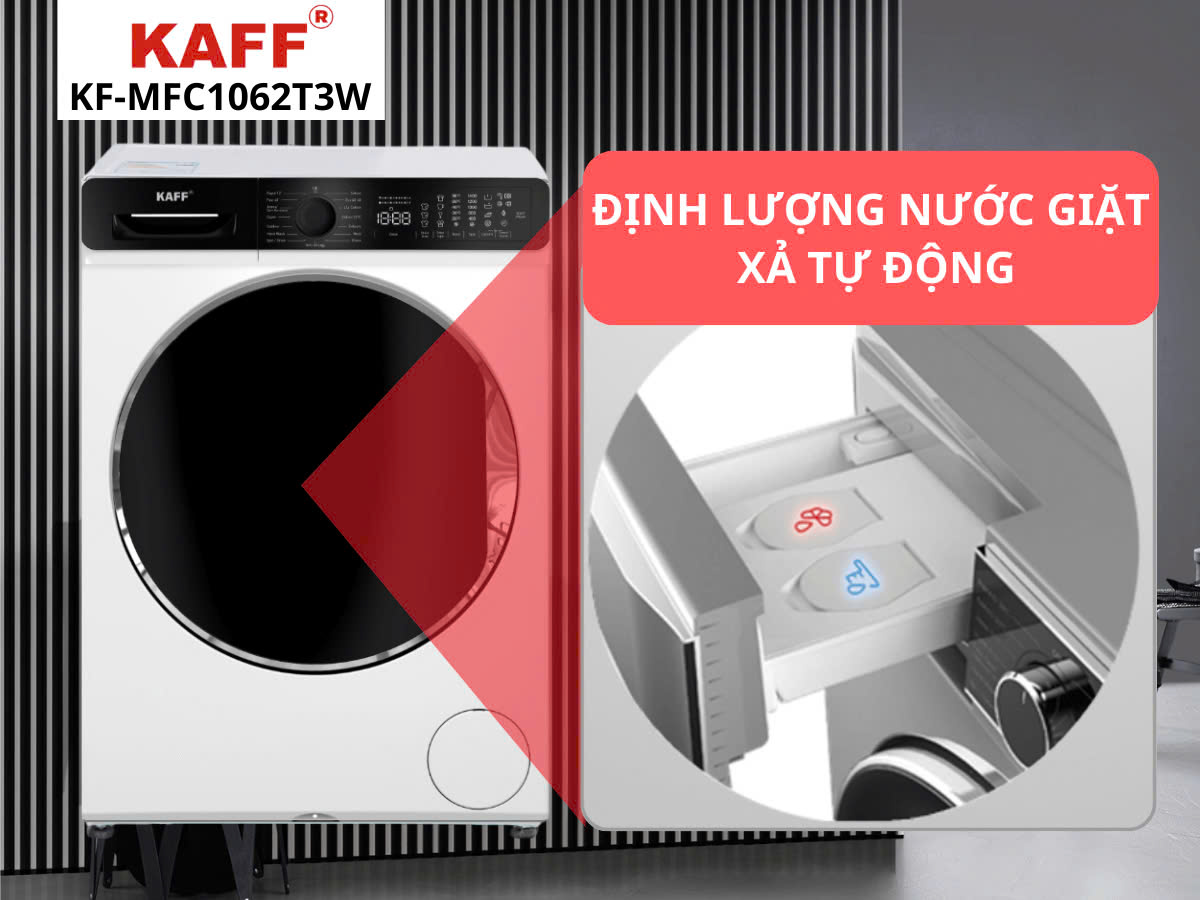 Máy Giặt Quần Áo KAFF KF - MFC1062T3W