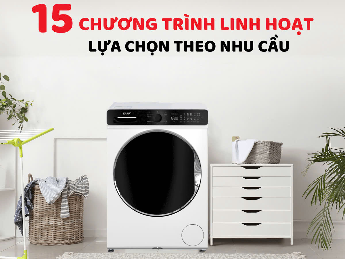 Máy Giặt Quần Áo KAFF KF - MFC1269T3W