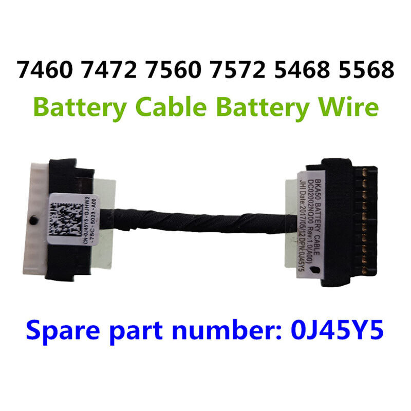 Cáp Pin Dell Inspiron 7460 7560 Vostro 5468 5568 V5468 V5568 Dc02002Nq00 0J45Y5 New