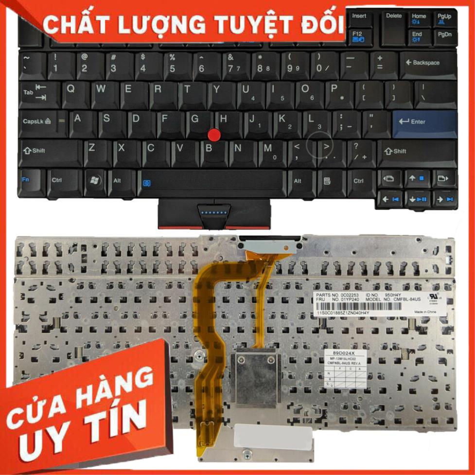 Bàn Phím Dành Cho Laptop Lenovo ThinkPad X220 X220i T410 T410i T410S T420 T420i T510 Có Chuột Zin New