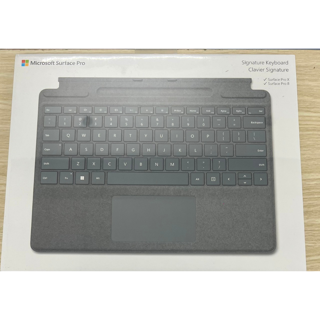 BÀN PHÍM TYPE COVER SURFACE PRO 8 VÀ SURFACE PRO X CÓ KHE ĐỰNG BÚT NEW CHÍNH HÃNG USA