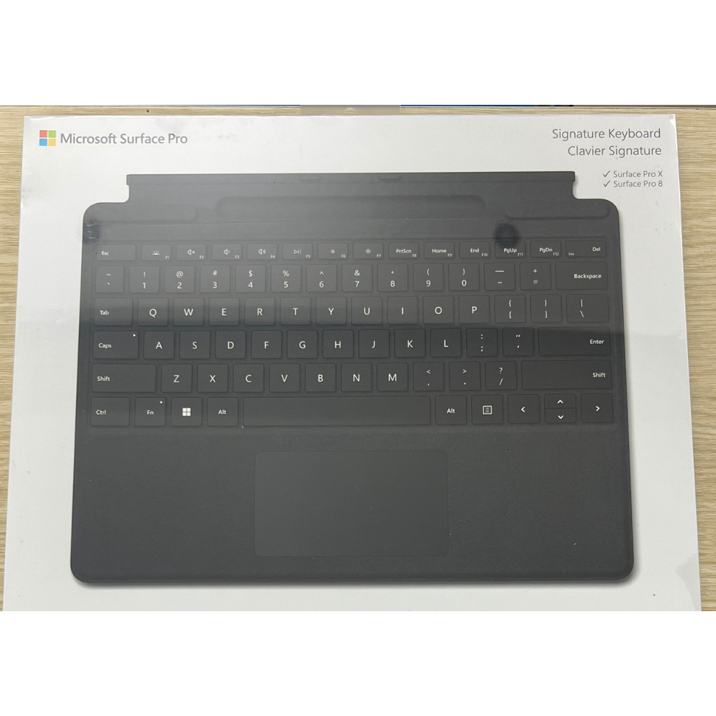 BÀN PHÍM TYPE COVER SURFACE PRO 8 VÀ SURFACE PRO X CÓ KHE ĐỰNG BÚT NEW CHÍNH HÃNG USA