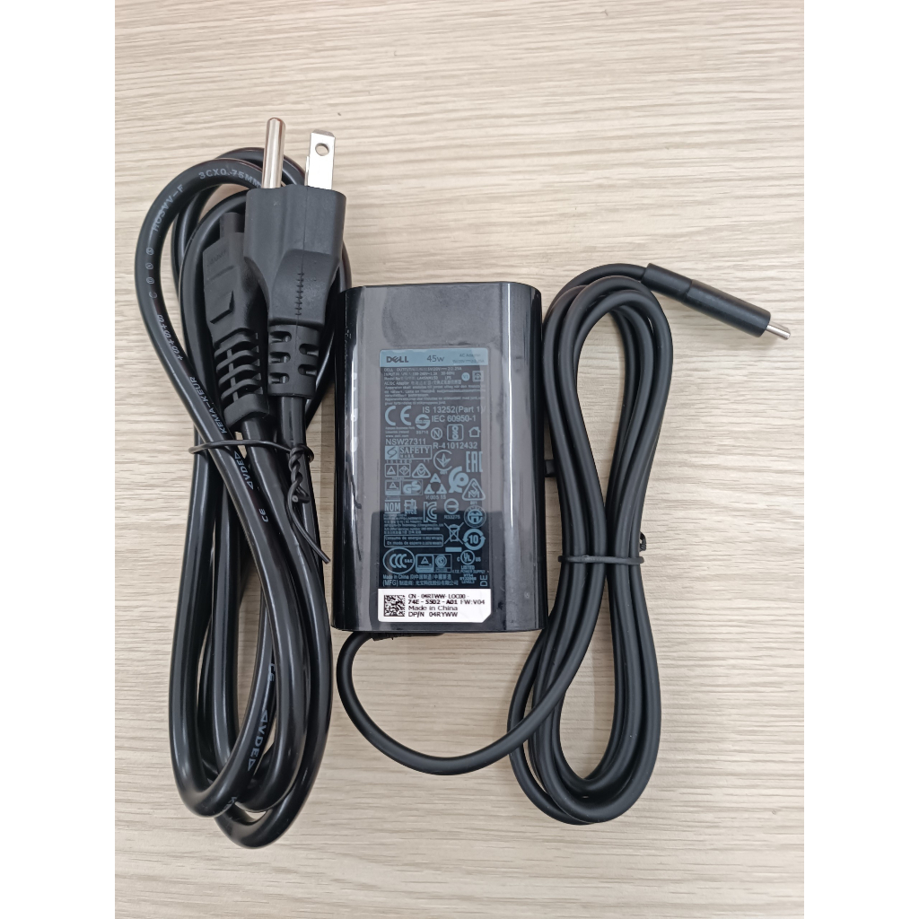 Sạc Dành Cho Laptop Dell XPS 13 9310 9365 9350 9370 9380 45W 65W 130W ĐẦU TYPE USB-C OVAL  Zin New