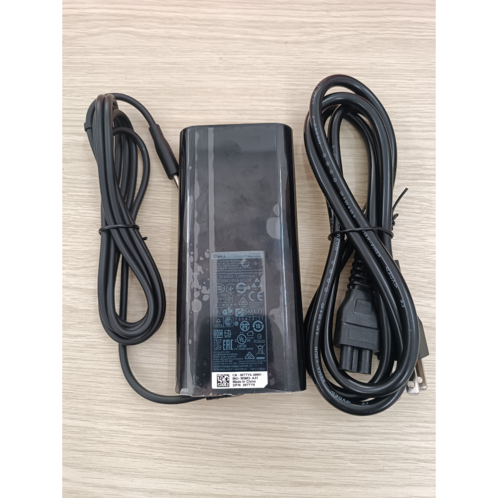SẠC LAPTOP DELL 19.5V-6.67A 130W 4.5*3.0mm ĐẦU KIM NHỎ OVAL - ZIN NEW