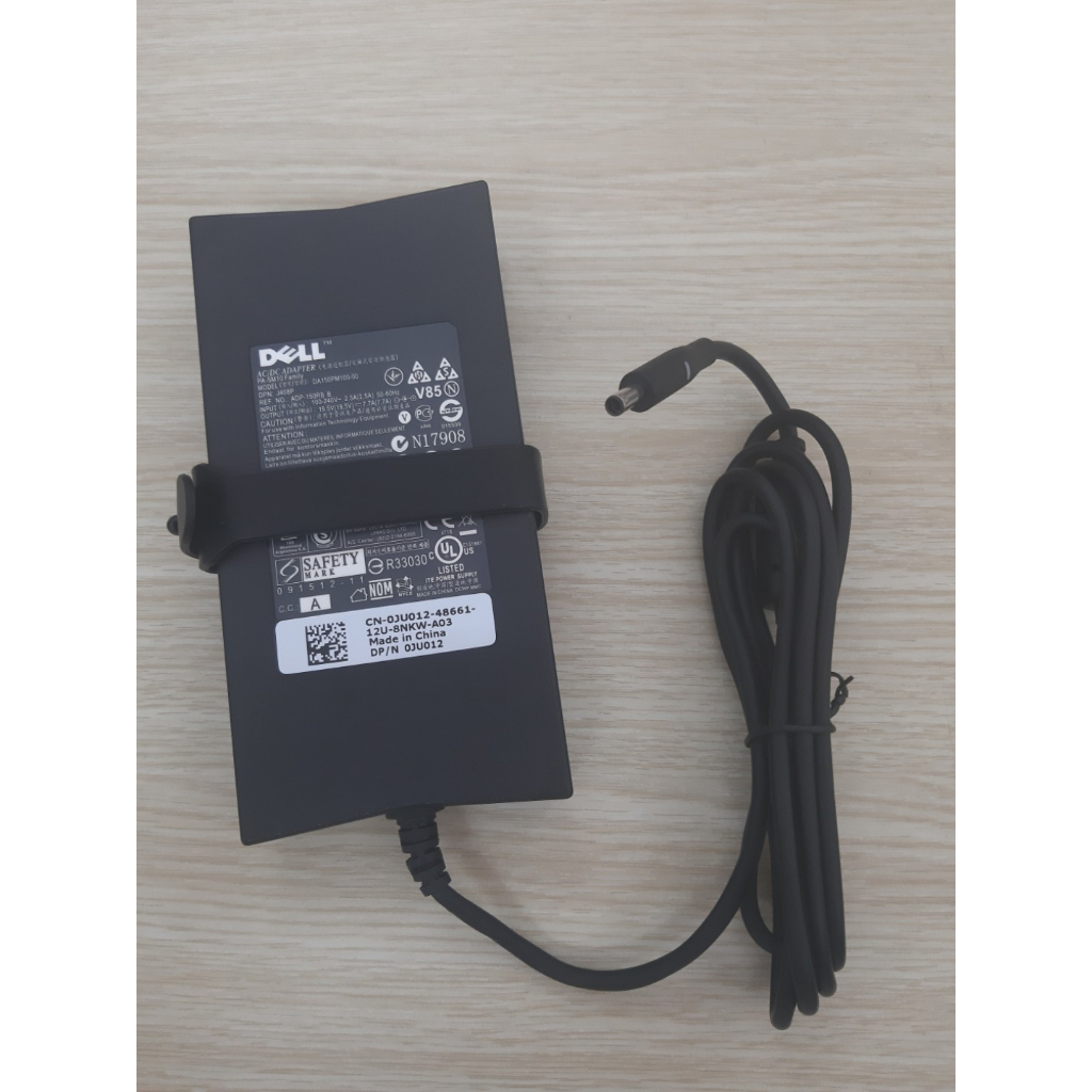 Sạc Laptop Dell 19.5V-7.7A 150W ĐẦU KIM NHỎ XPS 12 9Q33 9343 INSPIRON 3147 7437 VOSTRO 15 3558 4.5*3.0mm Zin New