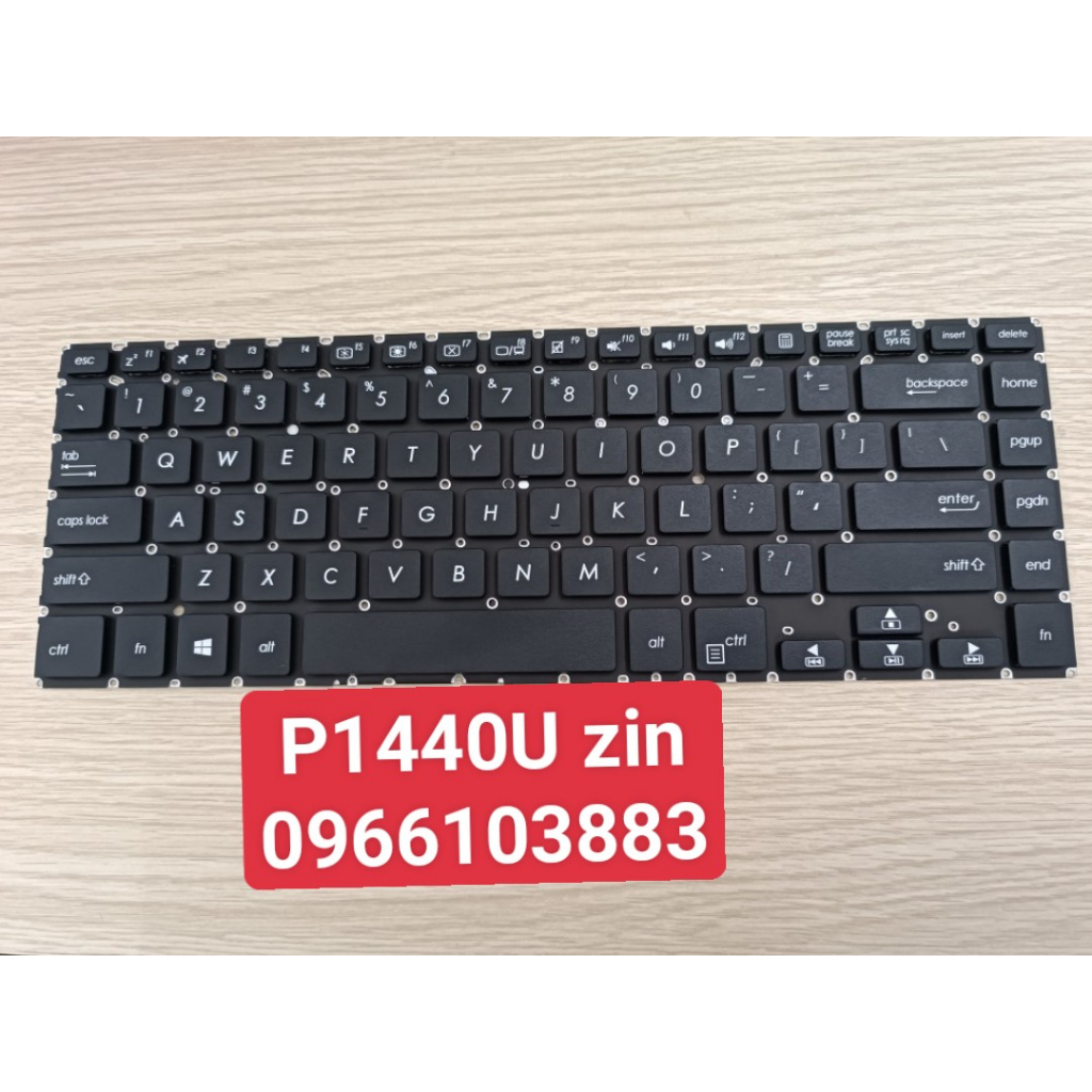 Bàn Phím Dành Cho Laptop Asus Pro P1440F P1440FA P1440UF P1440U P1440UA Màu Đen New