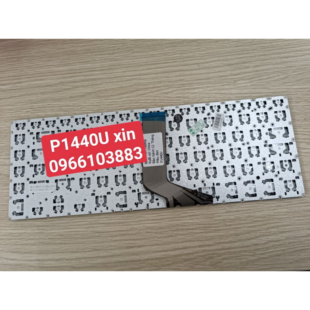 Bàn Phím Dành Cho Laptop Asus Pro P1440F P1440FA P1440UF P1440U P1440UA Màu Đen New