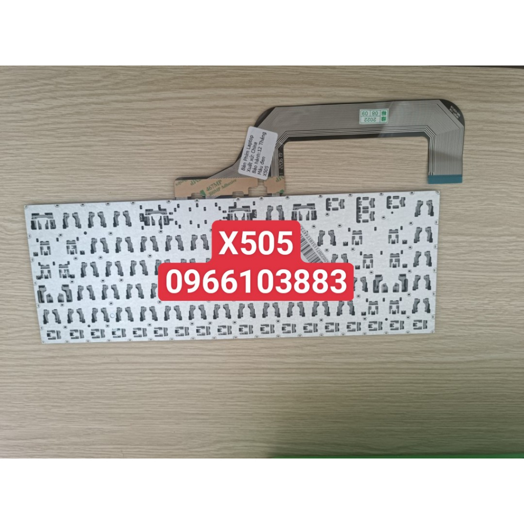 Bàn Phím Dành Cho Laptop Asus VivoBook K505 K505B X505 X505B X505BA X505BP K505B Màu Đen New