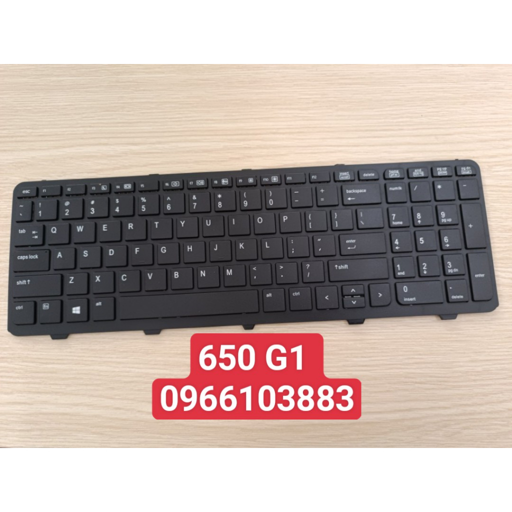 Bàn Phím Dành Cho Laptop HP Probook 650 G1 655 G1 744566-001 Không Đèn Không Chuột New