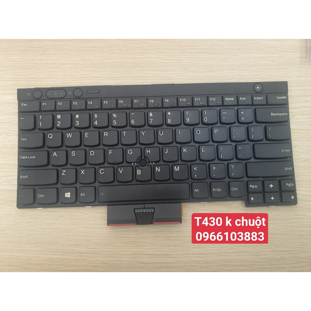 Bàn Phím Dành Cho Laptop Lenovo Thinkpad T430 T430i T430S X230 X230i X230T T530 W530 Không Chuột New