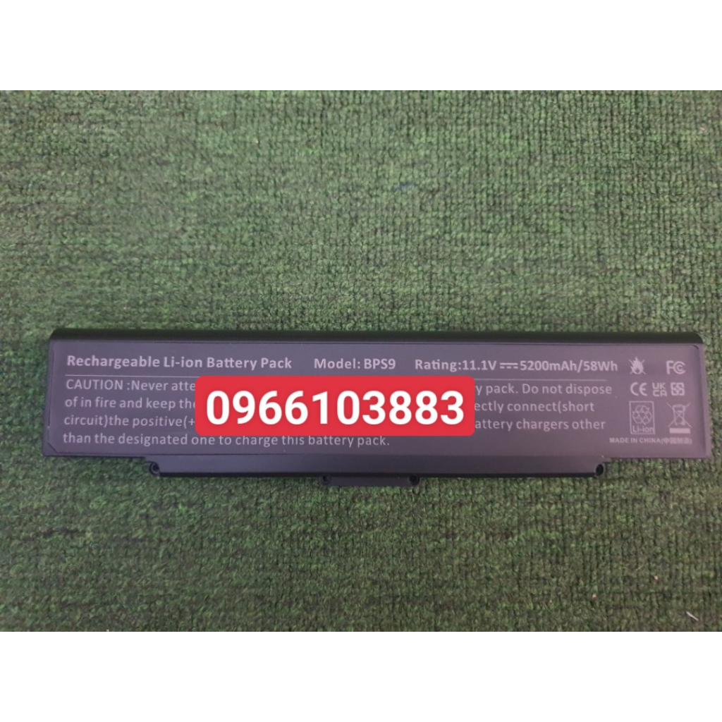 Pin Dành Cho Laptop Sony Vaio VGP-BPS9 VGP-BPS9A VGN-AR VGN-CR VGN-FS VGN-NR VGN-SZ VGN-AR53 VGN-SZ - TỐT New