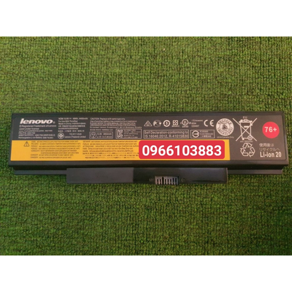 Pin Dành Cho Laptop Lenovo E560 E565 E550 E555 E550C 45N1759 45N1760 76+ 45N1761 45N1762 45N1763 Zin New