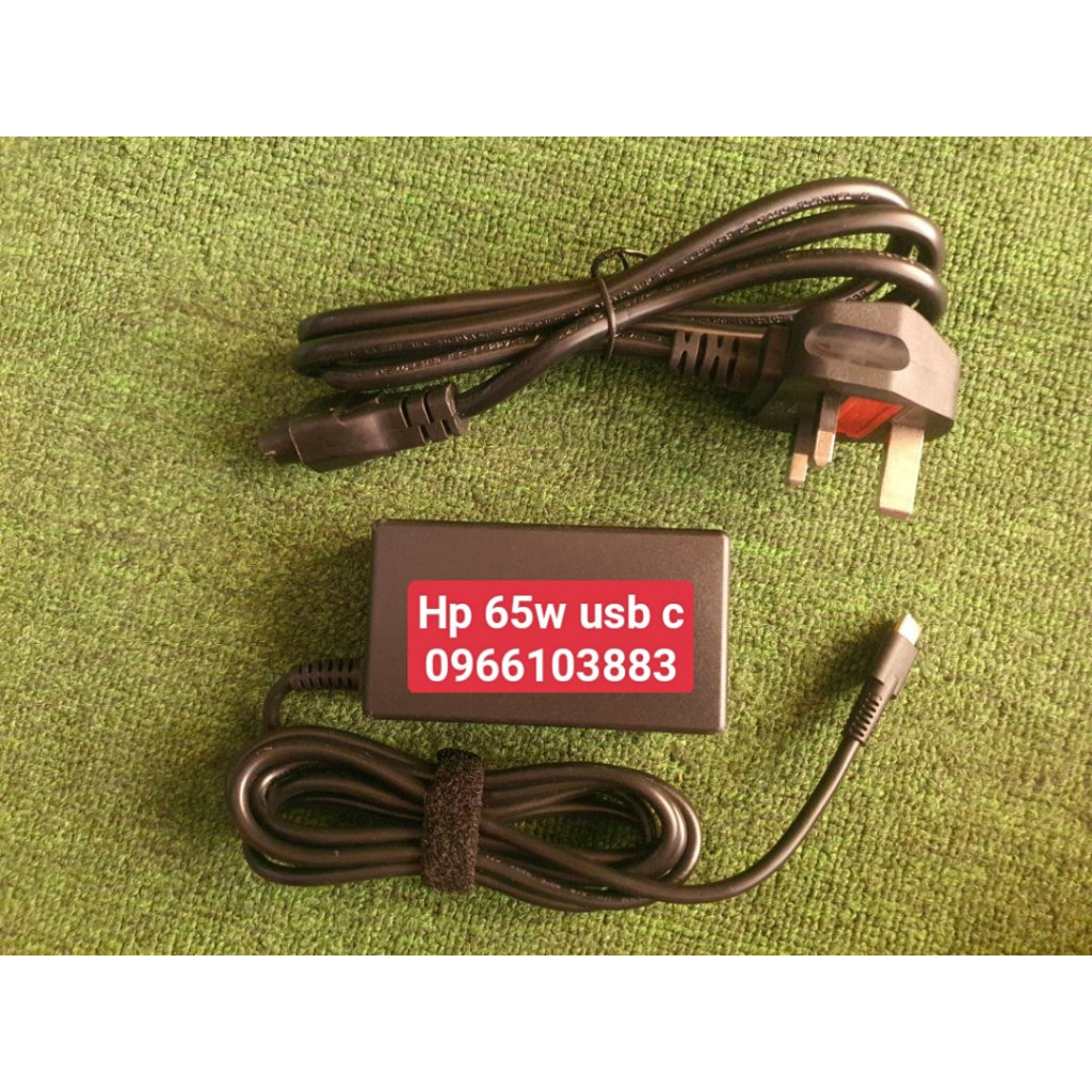 Sạc Laptop HP Elitebook X2 X360 1030 G2 1020 G2 X360 13-AE 13-AC 13-V 13-W 12-AB 20V - 3.25A 65W ĐẦU USB - C Zin New