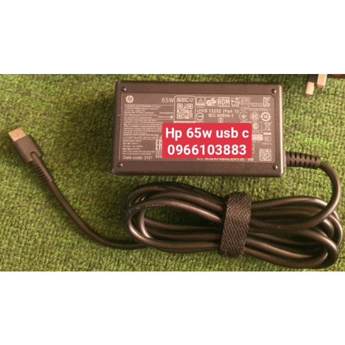 Sạc Laptop HP Elitebook X2 X360 1030 G2 1020 G2 X360 13-AE 13-AC 13-V 13-W 12-AB 20V - 3.25A 65W ĐẦU USB - C Zin New