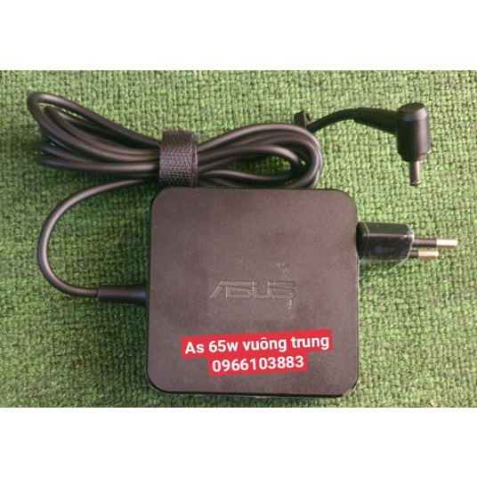 Sạc Laptop Asus A556 UX301 UX42 UX50 UX52 BX303 D553 19V – 3.42A 65WH ĐẦU TRUNG (4.0*1.35mm) – Zin Hình Vuông New