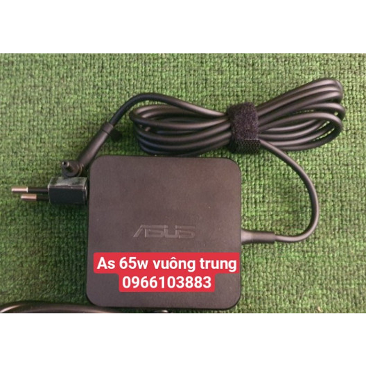 Sạc Laptop Asus A556 UX301 UX42 UX50 UX52 BX303 D553 19V – 3.42A 65WH ĐẦU TRUNG (4.0*1.35mm) – Zin Hình Vuông New