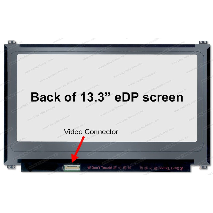 Màn Hình Laptop UX305 UX305F UX305FA UX302 UX303 UX495L 13.3'' SLIM 30P FHD IPS CÓ TAI (CÁP NGƯỢC) New Seal