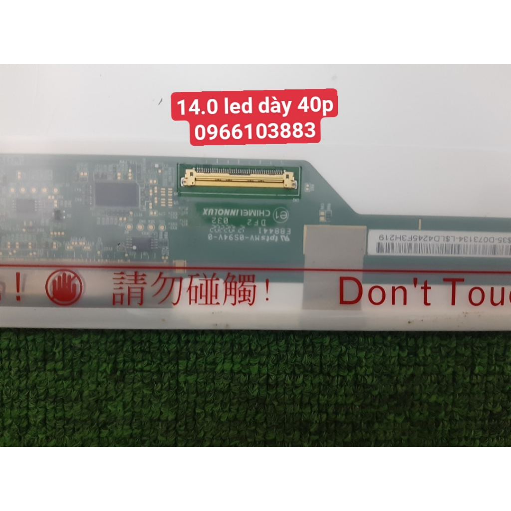 Màn Hình Laptop Dell N4050 E6420, Asus K43 K42 X451 X44, HP CQ42 CQ43 4430S, Acer V3-471 E1-431 14.0” LED DÀY 40P HD New