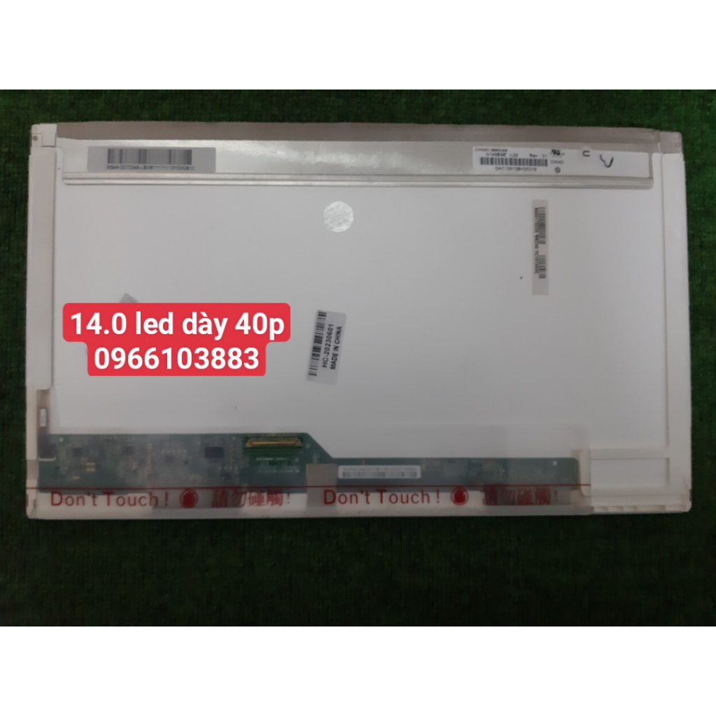 Màn Hình Laptop Dell N4050 E6420, Asus K43 K42 X451 X44, HP CQ42 CQ43 4430S, Acer V3-471 E1-431 14.0” LED DÀY 40P HD New