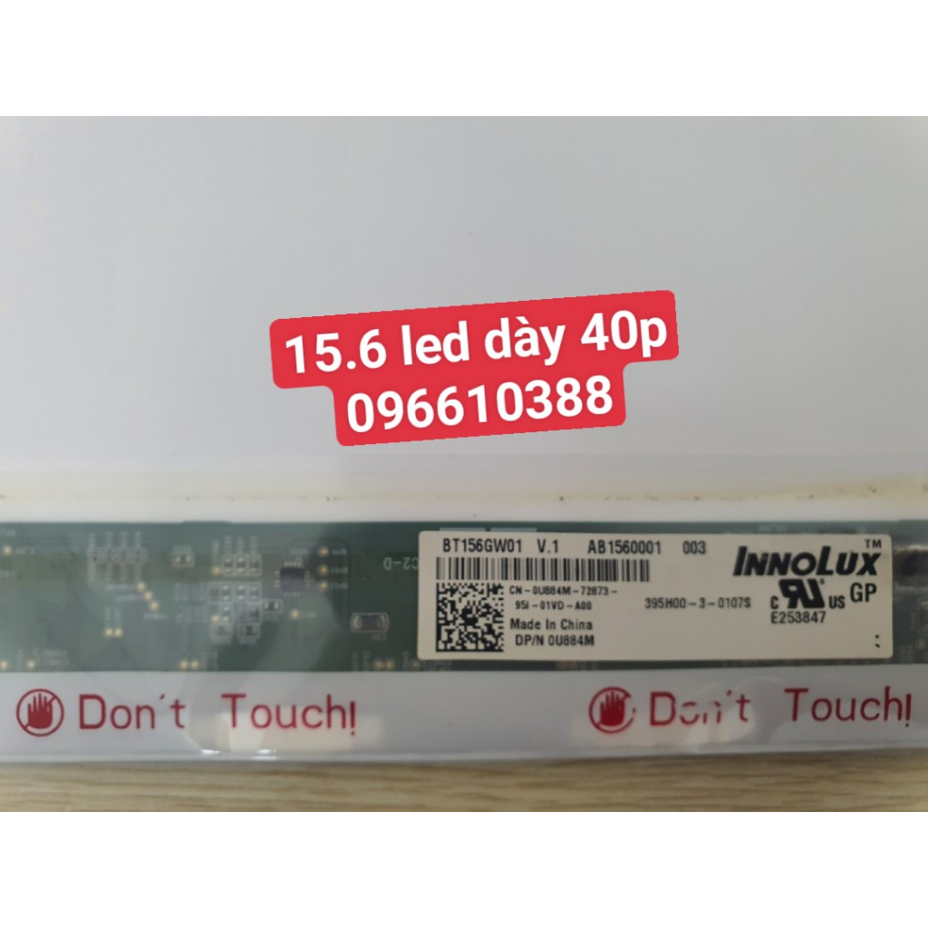 Màn Hình Dành Cho Laptop Dell N5010 N5110 E5530, Acer 5740 V3-571 E1-571, Asus K53 K55 F552C 15.6 LED DÀY 40P