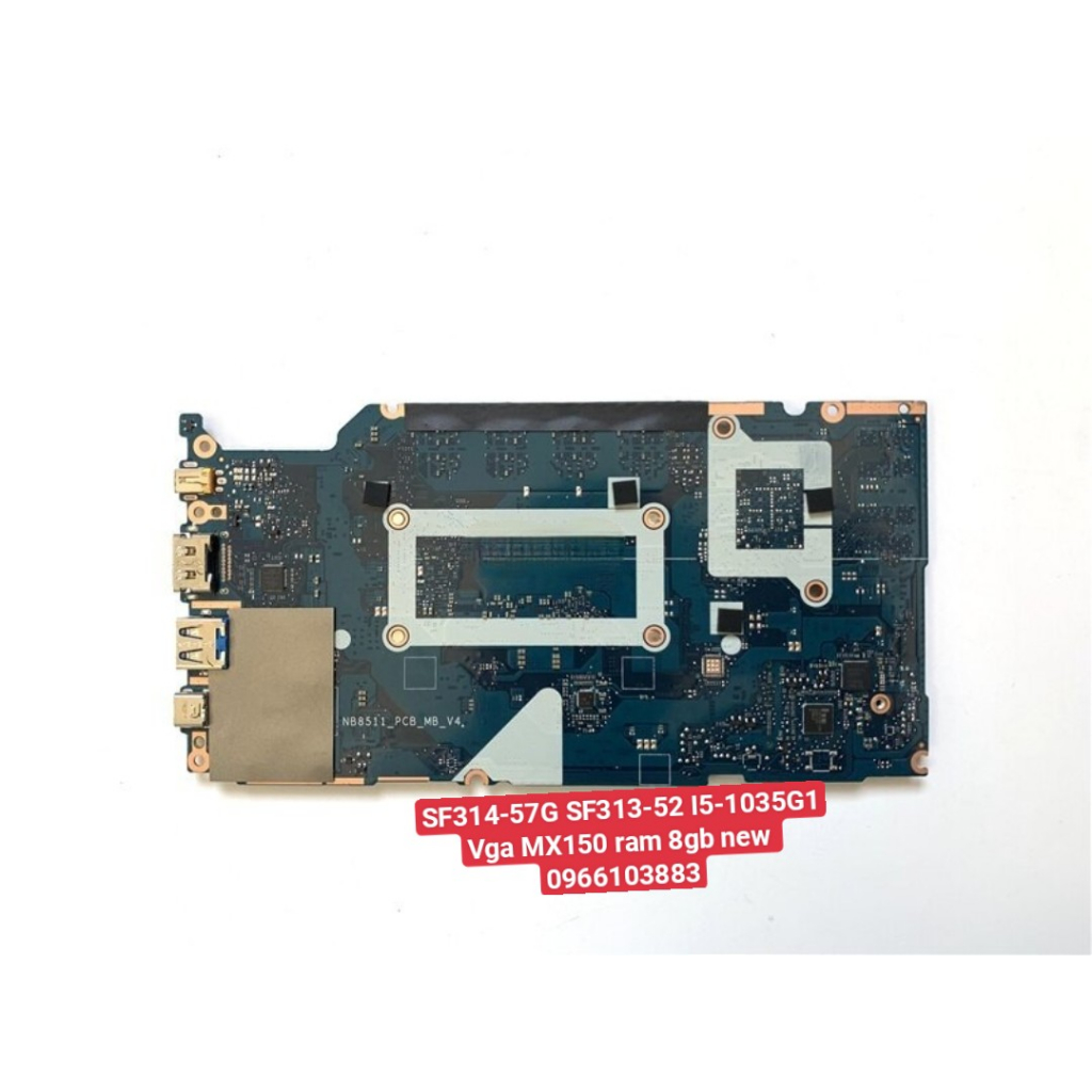 MAINBOARD ACER SF314-57G SF313-52 I5-1035G1 VGA MX150 RAM 8GB NB8511_PCB_MB_V4 NEW