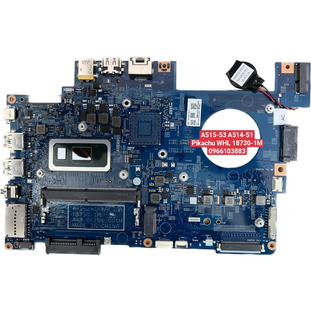 MAINBOARD  ACER A515-53 A514-51 I5-8265U RAM 4GB VGA 940MX NEW