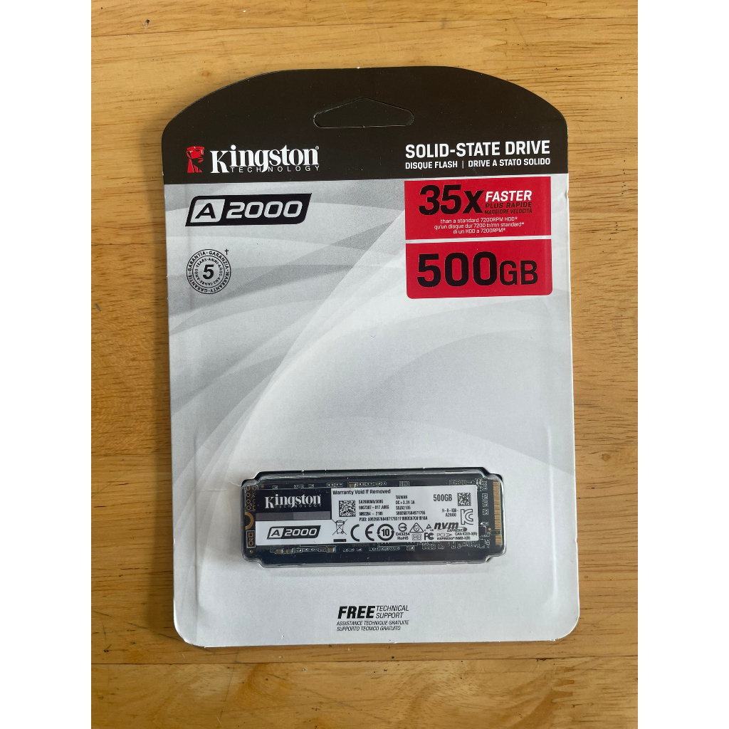 Ổ Cứng SSD M2 NVME PCIE 2280 KINGSTON 250GB/ 500GB/ 1TB NEW BẢO HÀNH 36 THÁNG FULL BOX