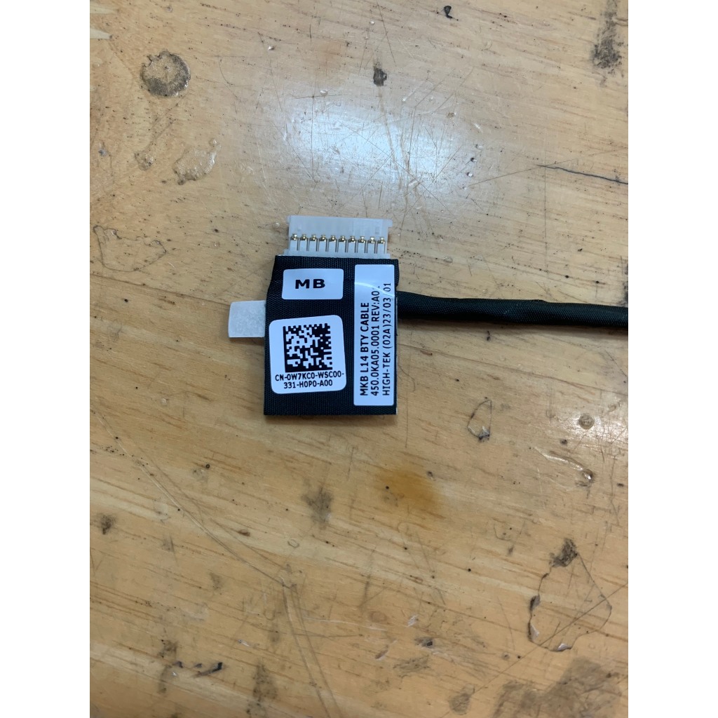 Cáp Pin Dành Cho Dell Latitude 3410 3510 E3410 E3510 0W7KC0 New
