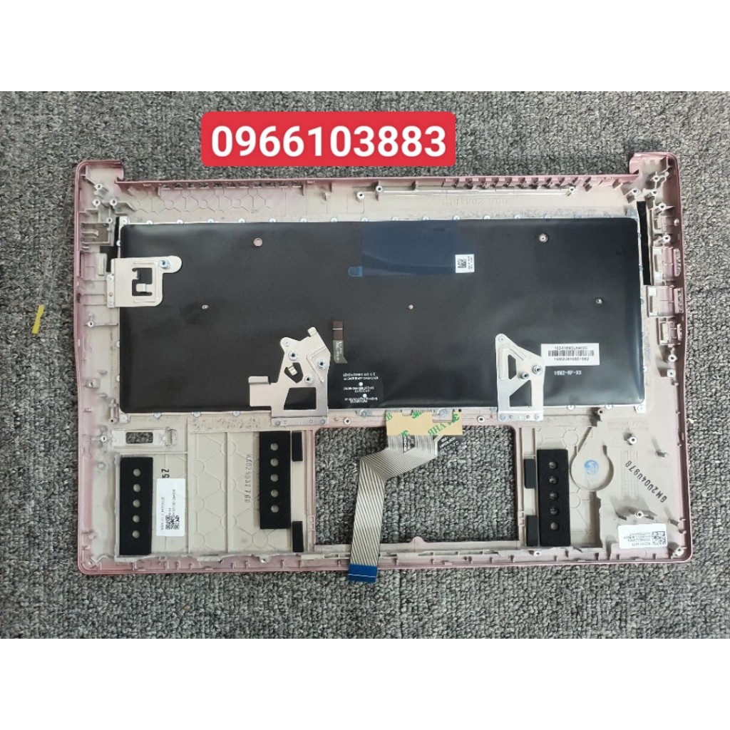 Vỏ Mặt C Kèm Phím Dành Cho Laptop Acer SF314-57 6B.HJPN8.001 Màu Hồng Có Đèn New